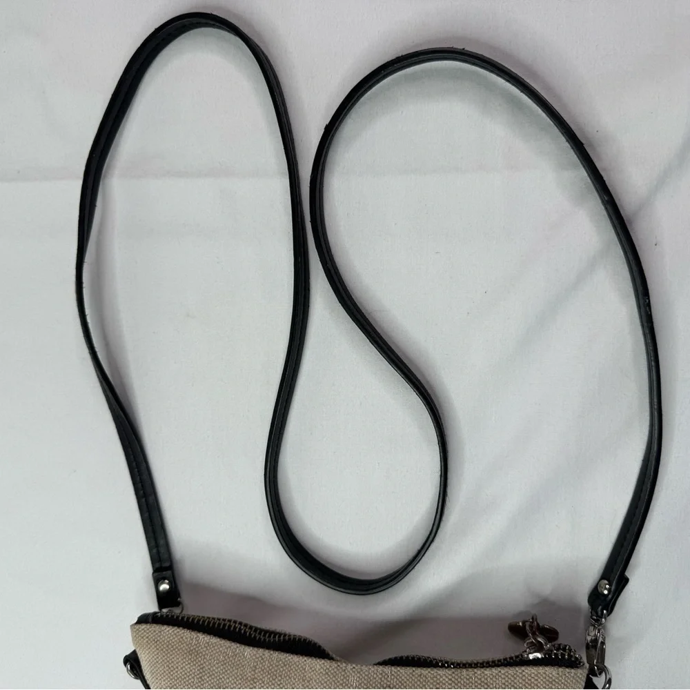 Brighton Scottie Dog Exercise I’d Rather Accessorize! Small Crossbody Bag Canvas